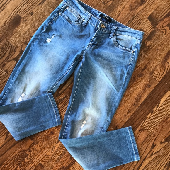 White House Black Market Denim - White House Black Market Girlfriend Jeans